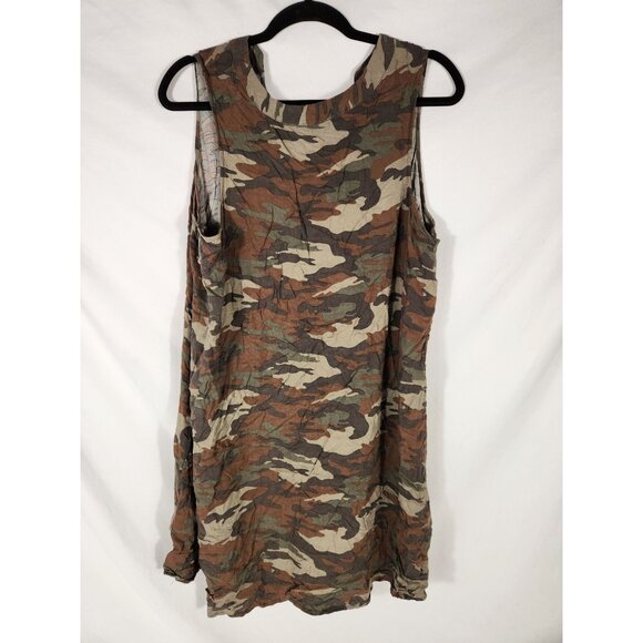 J For Justify Womens Plus Dress A-Line Camo Print Casual Hunting Comfort 2X - Picture 4 of 4